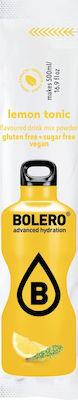 Bolero Juice Powder 500ml σε Νερό Lemon Tonic Sugar Free 3gr 12pcs