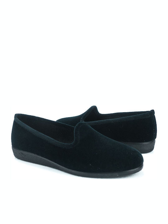 Dicas F11366 Closed-Back Women's Slippers In Black Colour