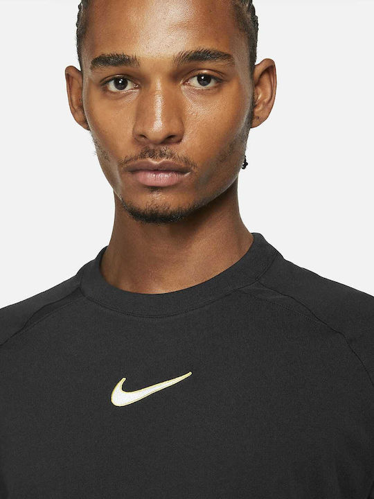 Nike F.C Men's Athletic T-shirt Short Sleeve Black