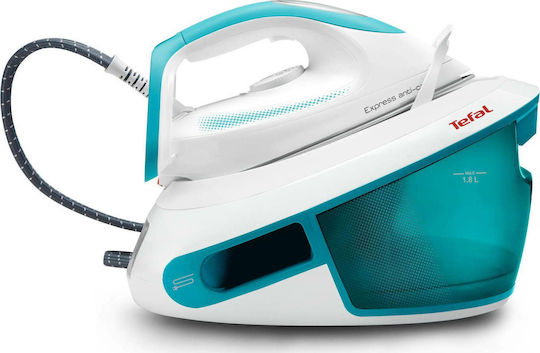 Tefal Express Anti-Scale Σύστημα Σιδερώματος Πίεσης 6.2bar με Δοχείο 1.8lt