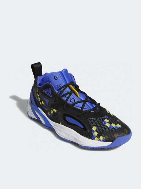 adidas Exhibit A Basketball Shoes Core Black / Sonic Ink / Cloud White