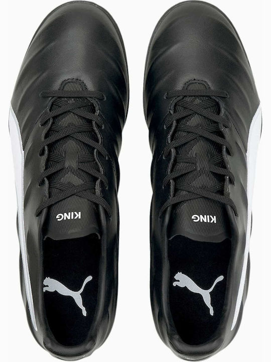 PUMA King Pro 21 Fußballschuhe mit geformten Stollen Schwarz