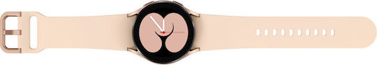 Samsung Galaxy Watch4 LTE Aluminium 40mm Waterproof with eSIM and Heart Rate Monitor (Pink Gold)