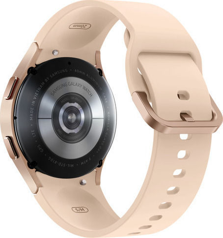 Samsung Galaxy Watch4 LTE Aluminium 40mm Waterproof with eSIM and Heart Rate Monitor (Pink Gold)