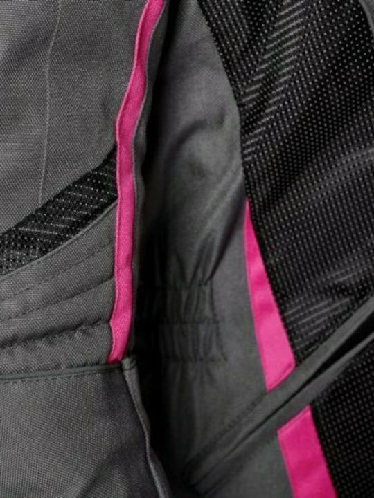 Adrenaline Love Ride 2.0 Χειμερινό Γυναικείο Μπουφάν Μηχανής Αδιάβροχο Γκρι