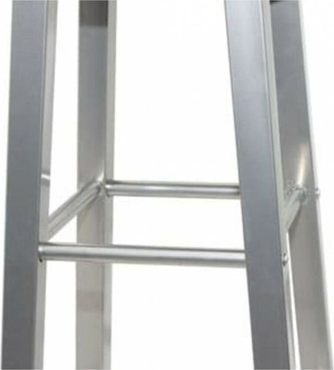 Табуретка Бар Метално Кафяв 2бр 30x30x70бр