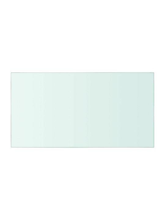 Transparent Wall Shelf 40x25x0.8cm