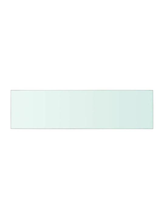 Ράφια Τοίχου Διάφανο (2τμχ) 90x25x0.8εκ.