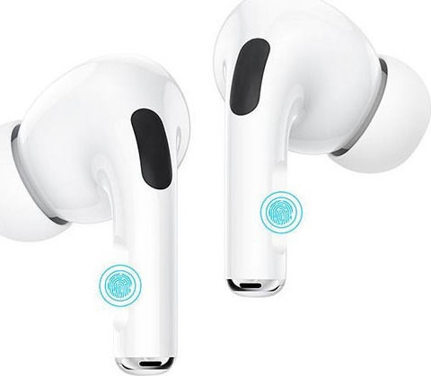 Borofone BW03 Plus In-Ear Bluetooth-Freisprecheinrichtung Kopfhörer mit Ladeetui Weiß