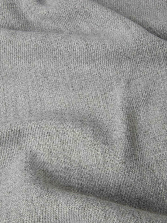 Men's Scarf Stone Grey Melange