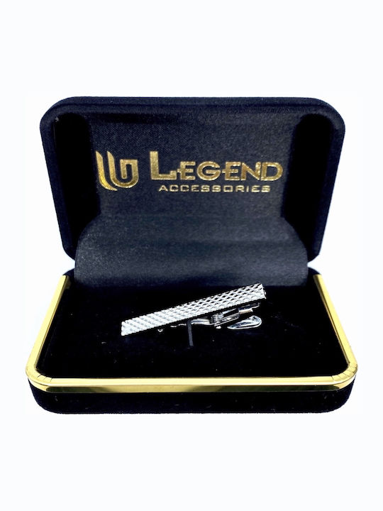 Legend Accessories Клип За Вратовръзка Сребрист