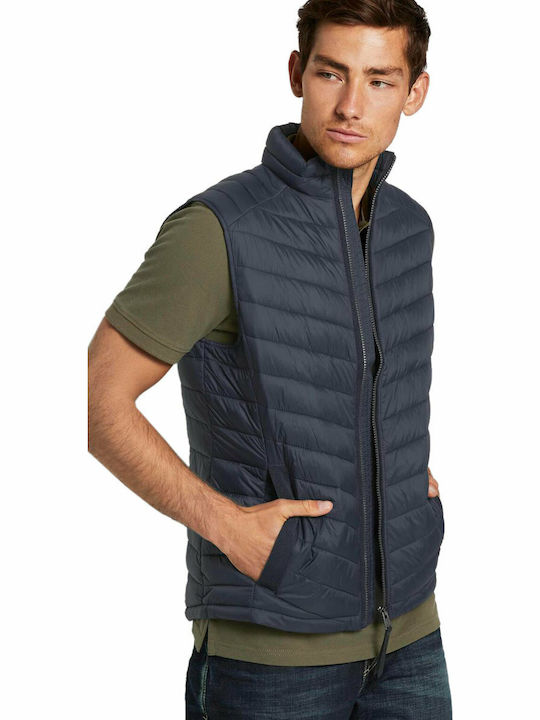 Sleeveless Jacket Puffer Sky Captain Blue