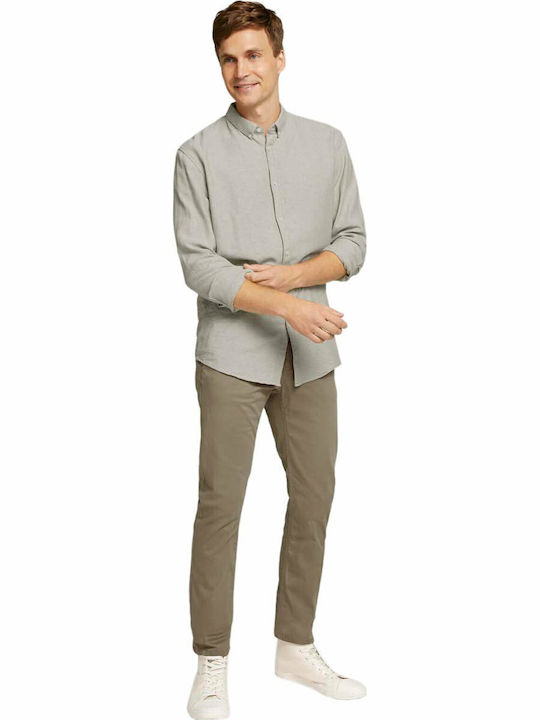 Trousers Chino Elastic in Slim Fit Coastal Fog Beige