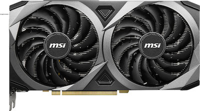 MSI GeForce RTX 3070 8GB GDDR6 Ventus 2X OC LHR Κάρτα Γραφικών