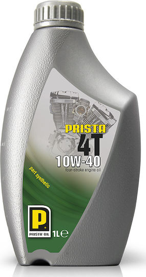 Prista 4T Motorcycle Oil for Four-Stroke Engines 10W-40 1lt
