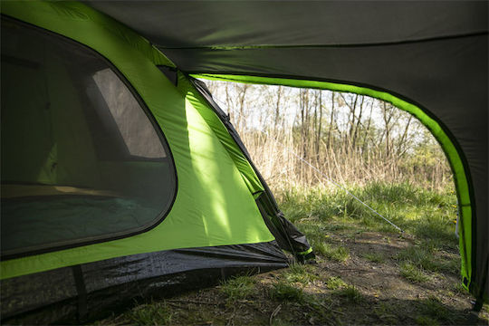 Peme Taurus 3 Χειμερινή Σκηνή Camping Τούνελ Ορειβασίας Μαύρη για 3 Άτομα Αδιάβροχη 4000mm 380x220x120εκ. SP