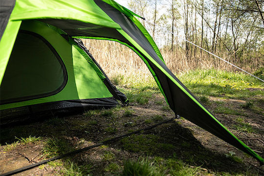 Peme Taurus 3 Χειμερινή Σκηνή Camping Τούνελ Ορειβασίας Μαύρη για 3 Άτομα Αδιάβροχη 4000mm 380x220x120εκ. SP