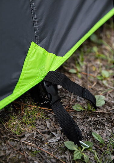 Peme Taurus 3 Χειμερινή Σκηνή Camping Τούνελ Ορειβασίας Μαύρη για 3 Άτομα Αδιάβροχη 4000mm 380x220x120εκ. SP