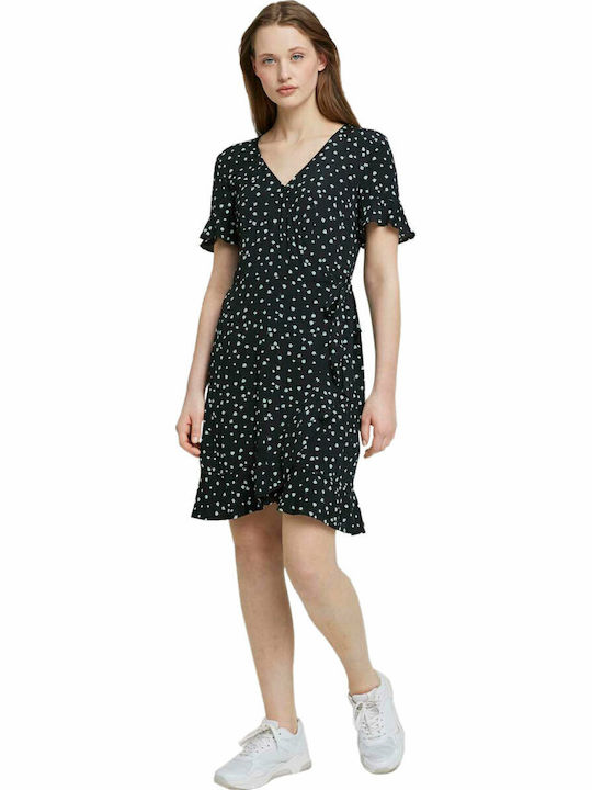 Sommer Mini Kleid Schwarz
