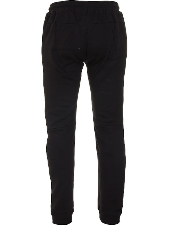 Pila Jogginghose mit Gummizug Schwarz