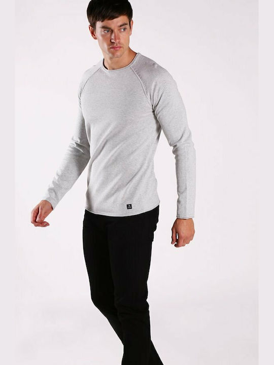 Tom Tailor Men's Long Sleeve Sweater Gray