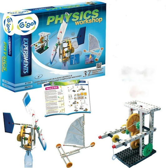 Gigo Παιχνίδι Κατασκευών Πλαστικό Physics Workshop Blue για Παιδιά 8+ Ετών