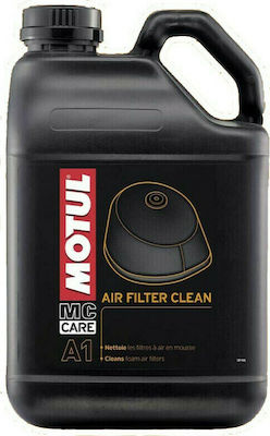 Motul Air Filter Clean A1 Καθαριστικό Φίλτρου Αέρα Μοτοσυκλέτας 5lt