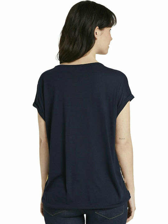 Tom Tailor Damen T-shirt Tierdruck Mehrfarbig