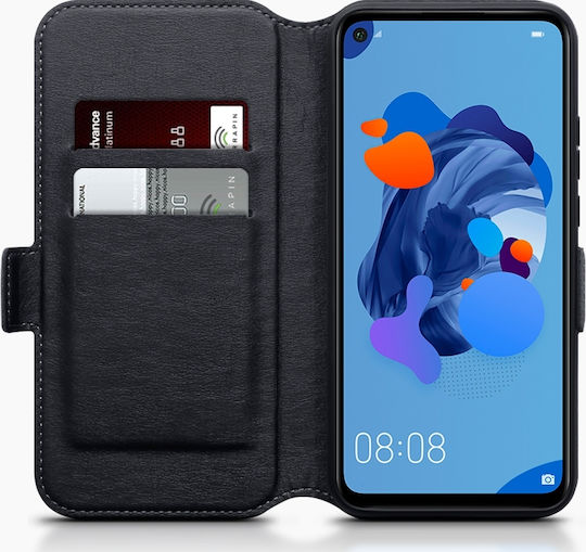 Terrapin Wallet Δερμάτινο Μαύρο (Huawei Mate 20 Lite)