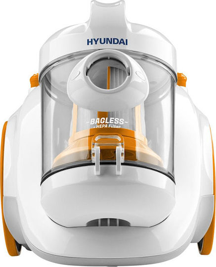 Hyundai Vc009 Staubsauger 700W Beutellos 1.5Es Weiß