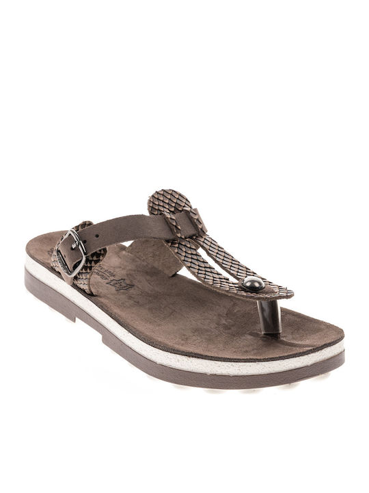 Fantasy Sandals Mirabella S9004 Sandale dama Anatomic Espresso Cobra