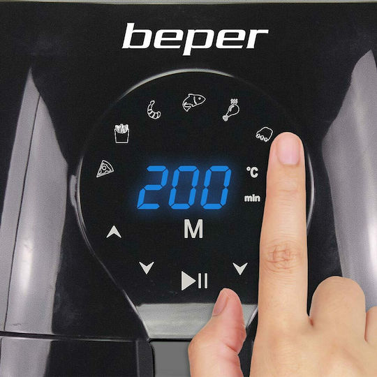 Beper Air Fryer 5lt Μαύρο P101FRI050