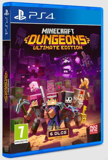 Minecraft Dungeons Ultimate Edition PS4 Game