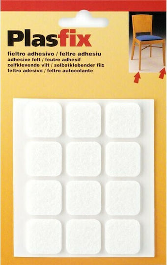 Inofix Pătuțuri Pătrate cu autocolant 22x22mm 12buc 4075-2
