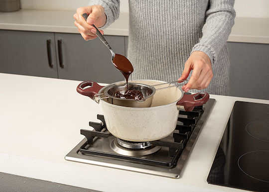 Nava Stahlgefäß für Bain-Marie Acer aus Edelstahl 24.5x14cm
