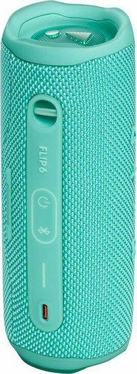 JBL Flip 6 Αδιάβροχο Ηχείο Bluetooth 30W με Διάρκεια Μπαταρίας έως 12 ώρες Teal