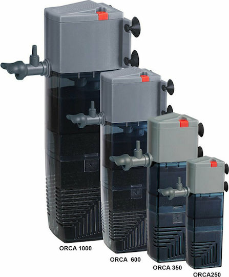 Happet Orca Internal Filter for Aquariums up to 200lt with Performance 600lt/h