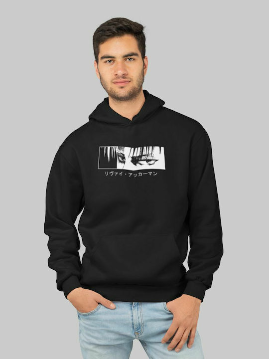 TKT Hoodie Attack on Titan Black