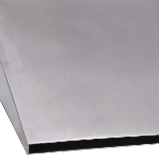 vidaXL Pool Waterfall Pool Fountain 45x9x26cm Stainless Steel made of Stainless Steel 45x9x26cm Silver