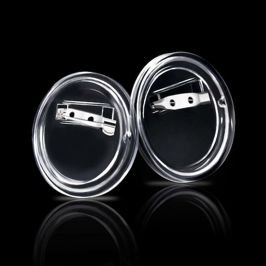 vidaXL Safety Pins Acrylic Buttons 37 mm 100 pcs 100pcs