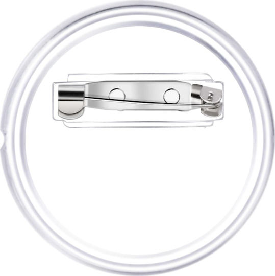 vidaXL Safety Pins Acrylic Buttons 37 mm 100 pcs 100pcs