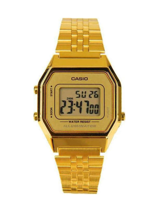 Casio Кварцов Часовник с Метална Верижка