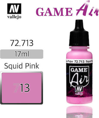 Acrylicos Vallejo Game Air Χρώμα Μοντελισμού Squid Pink 17ml