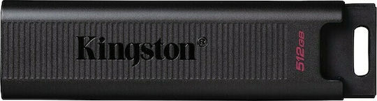 Kingston DataTraveler 512GB USB 3.2 Stick with connection USB-C Black