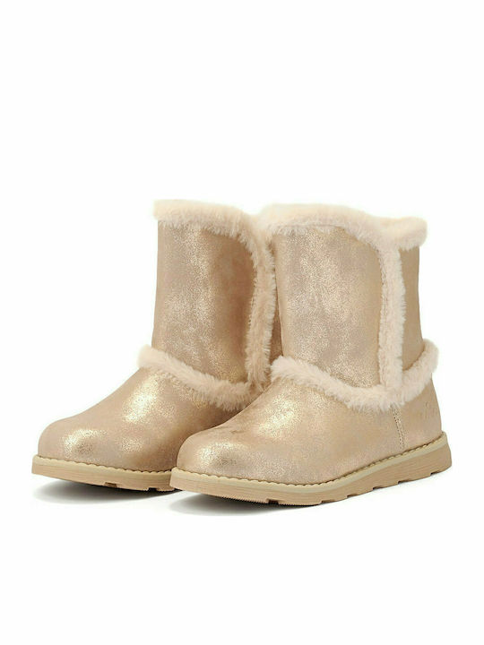 Aldoux Suede Kinderstiefeletten mit Reißverschluss Rosa