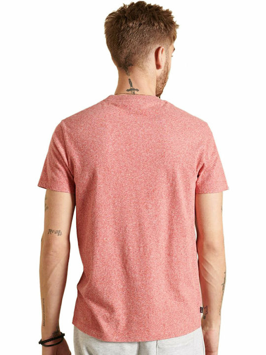 Organic Cotton Vintage Logo T-shirt Mid Red Grit