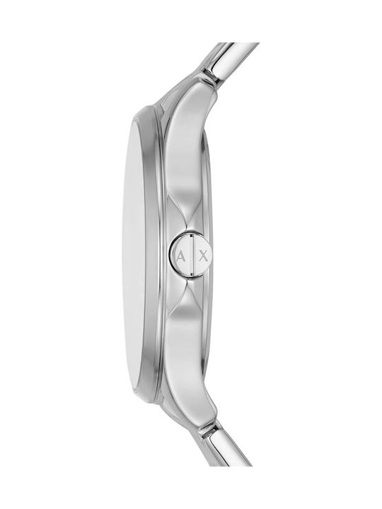 Armani Exchange Hampton Uhr mit Silber Metallarmband