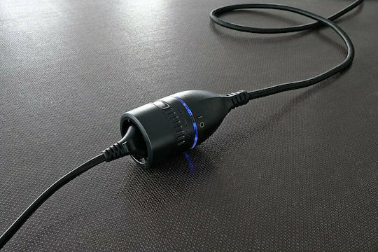 Brennenstuhl Extension Cable Cord 3 x 1.5mm²/5m Black
