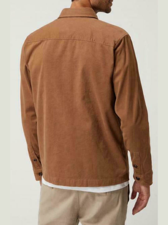 Joop! Men's Shirt Overshirt Long Sleeve Camel