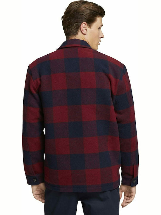 Tom Tailor Overshirt Μπορντό Tom Tailor Overshirt Μπορντό